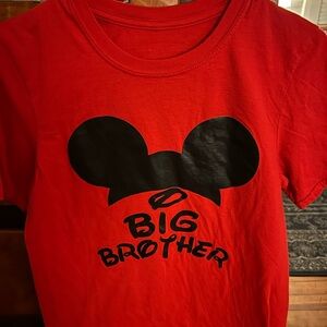 Big Brother Red Kids Shirt